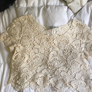Forever 21 crochet crop top